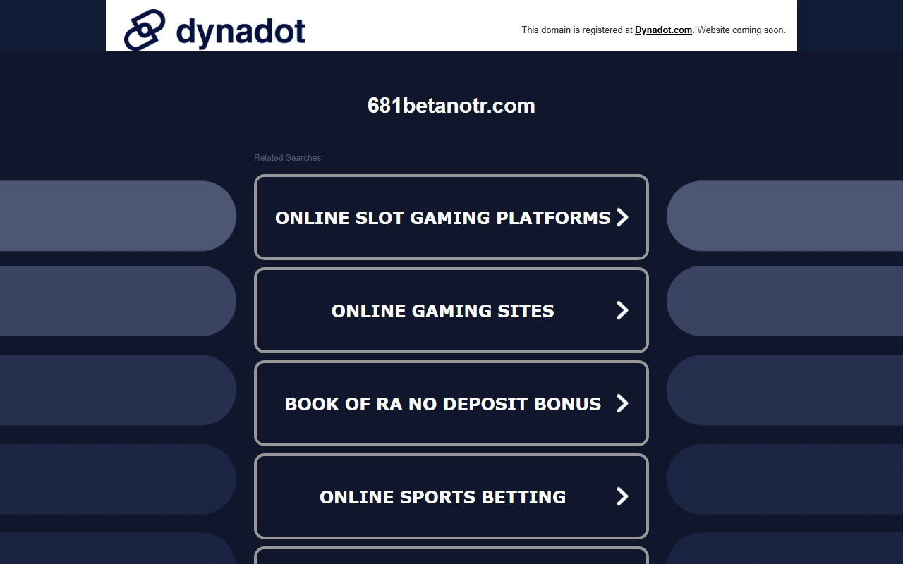 681betanotr.com screenshot