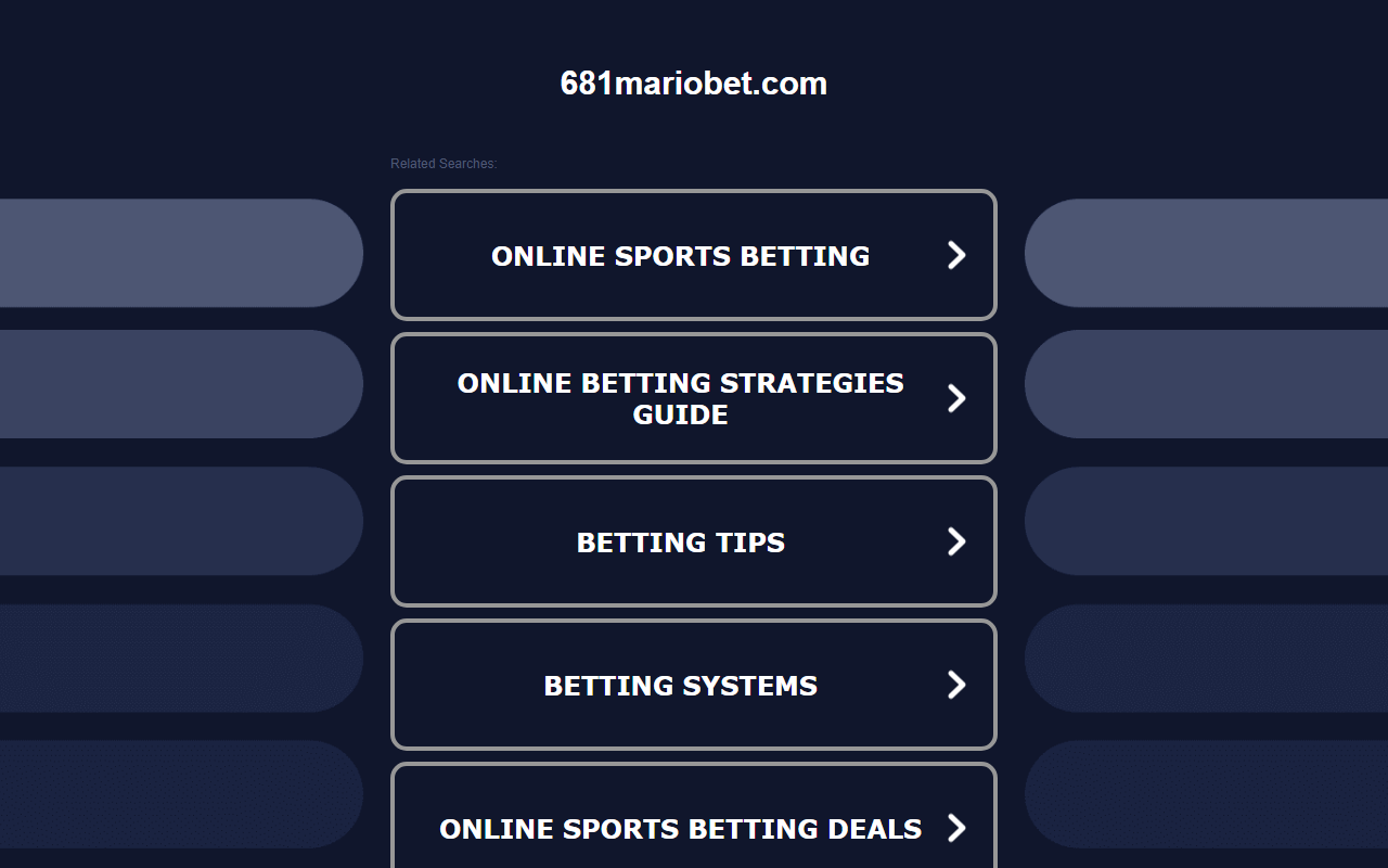 681mariobet.com screenshot