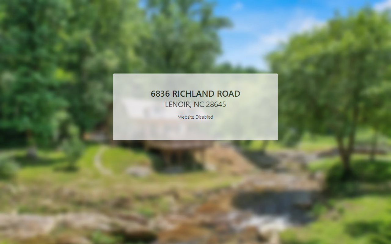6836richlandroad.com screenshot