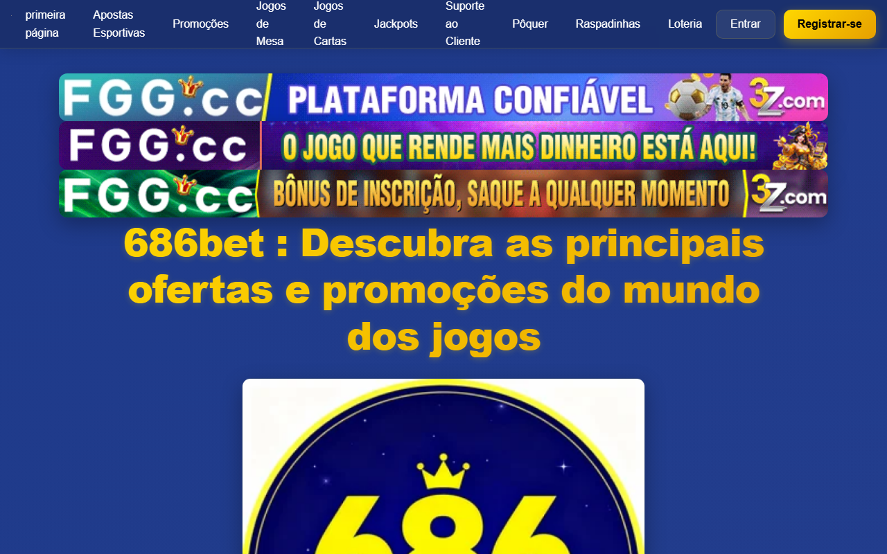 686betjogos.com screenshot