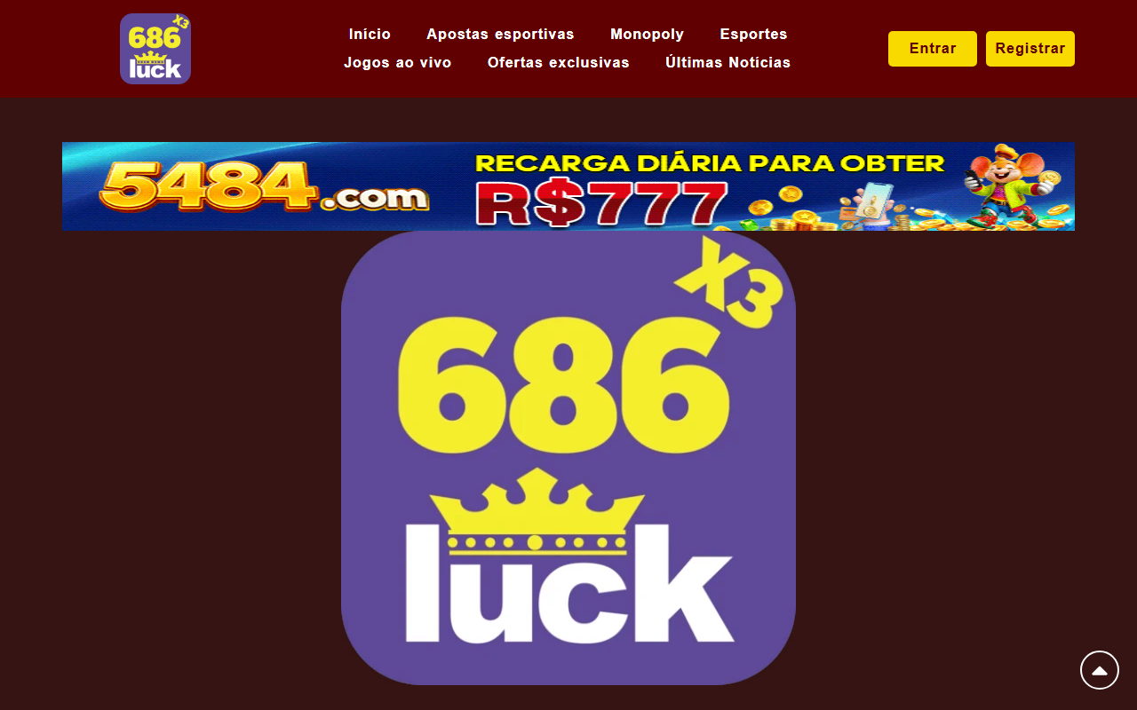 686luckapp.com screenshot