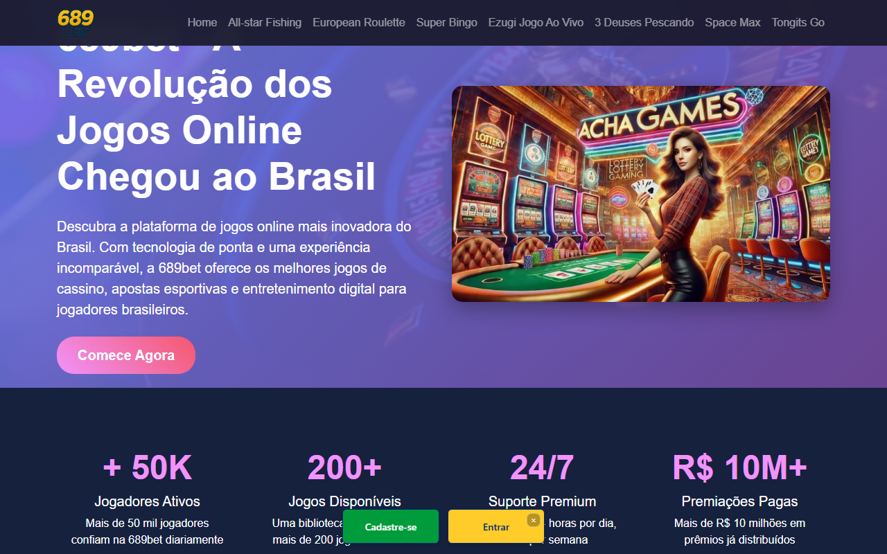 689betlogin.com screenshot
