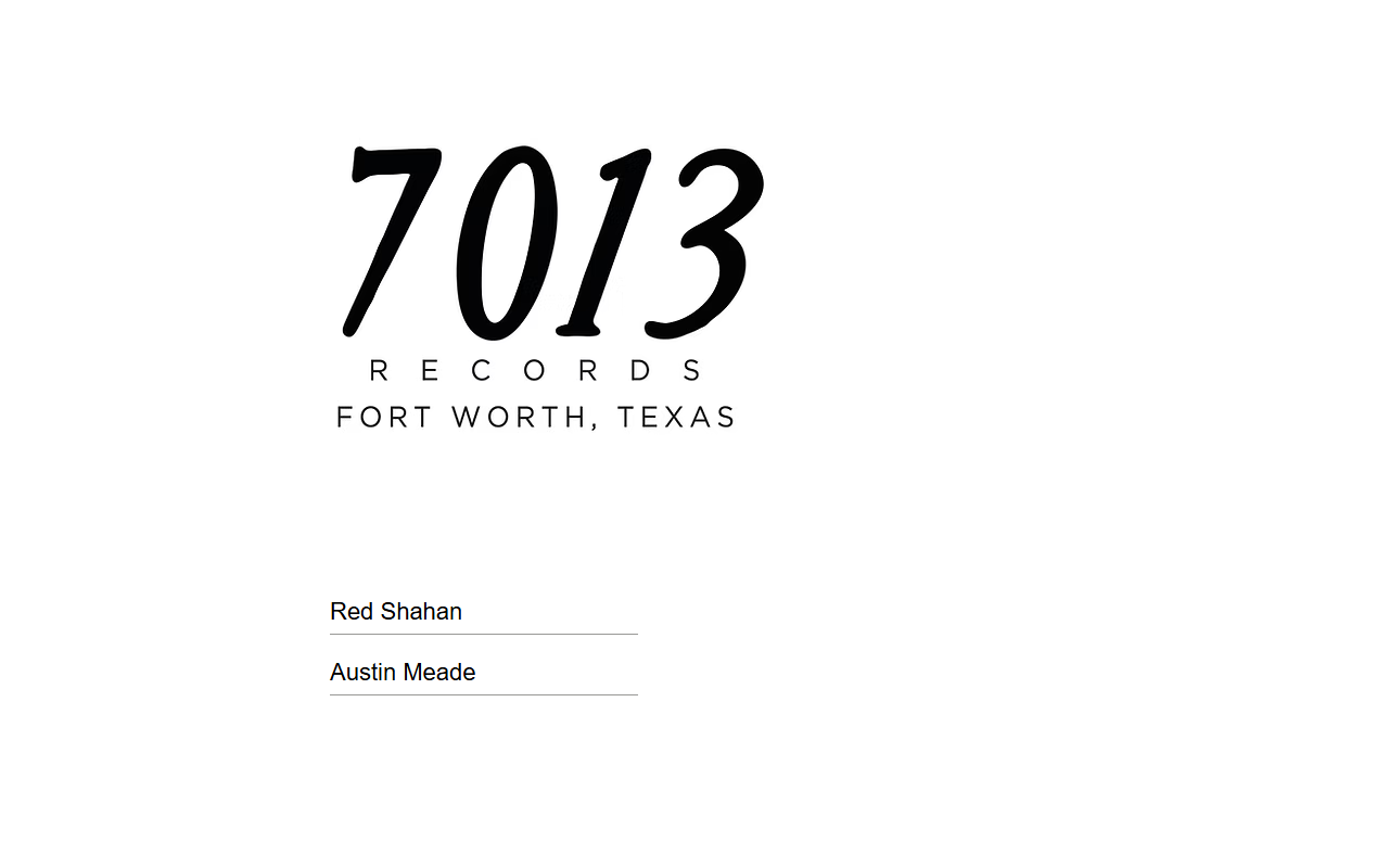 7013records.com screenshot