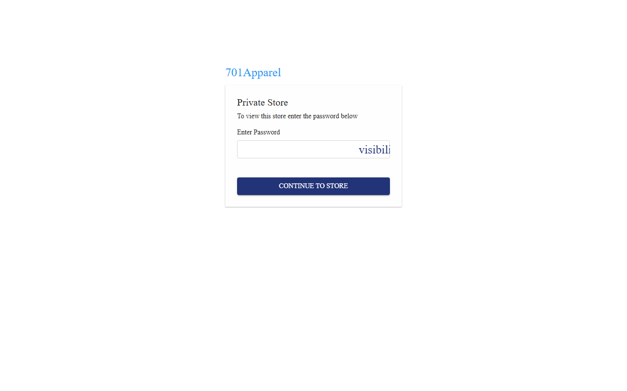701apparelstores.com screenshot