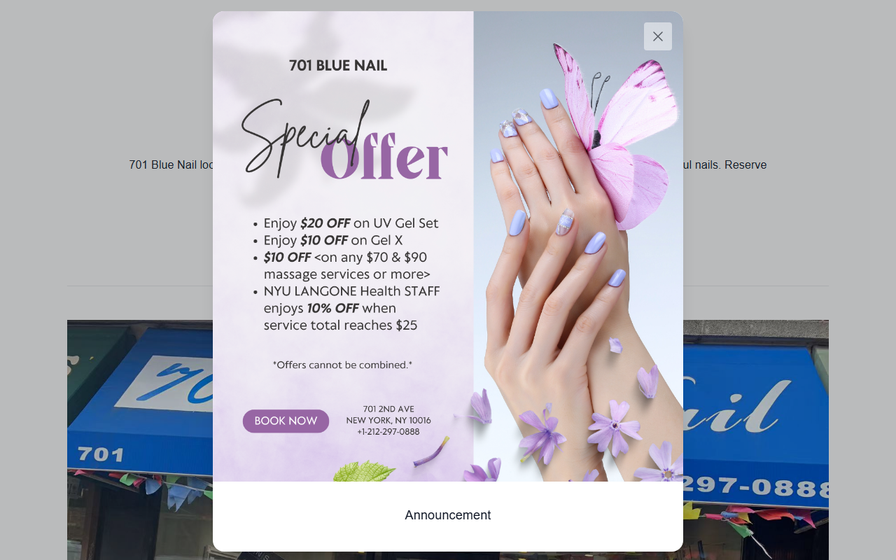 701bluenail.com screenshot