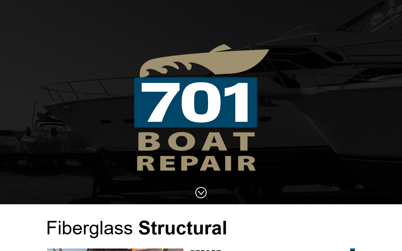 701boatrepair.com screenshot