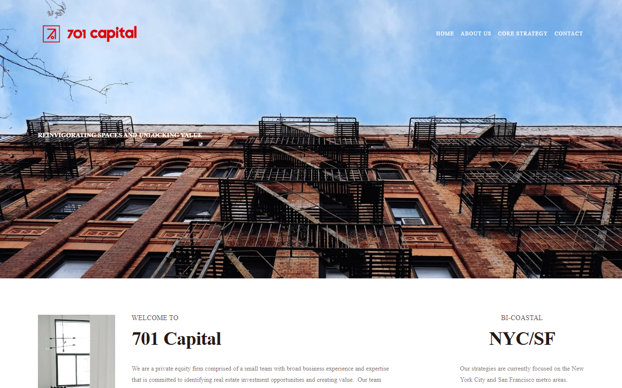 701capital.com screenshot