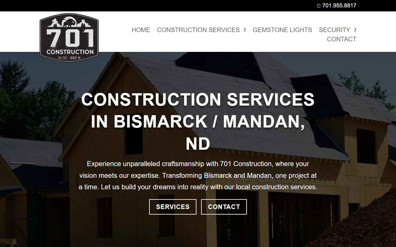 701construction.com screenshot