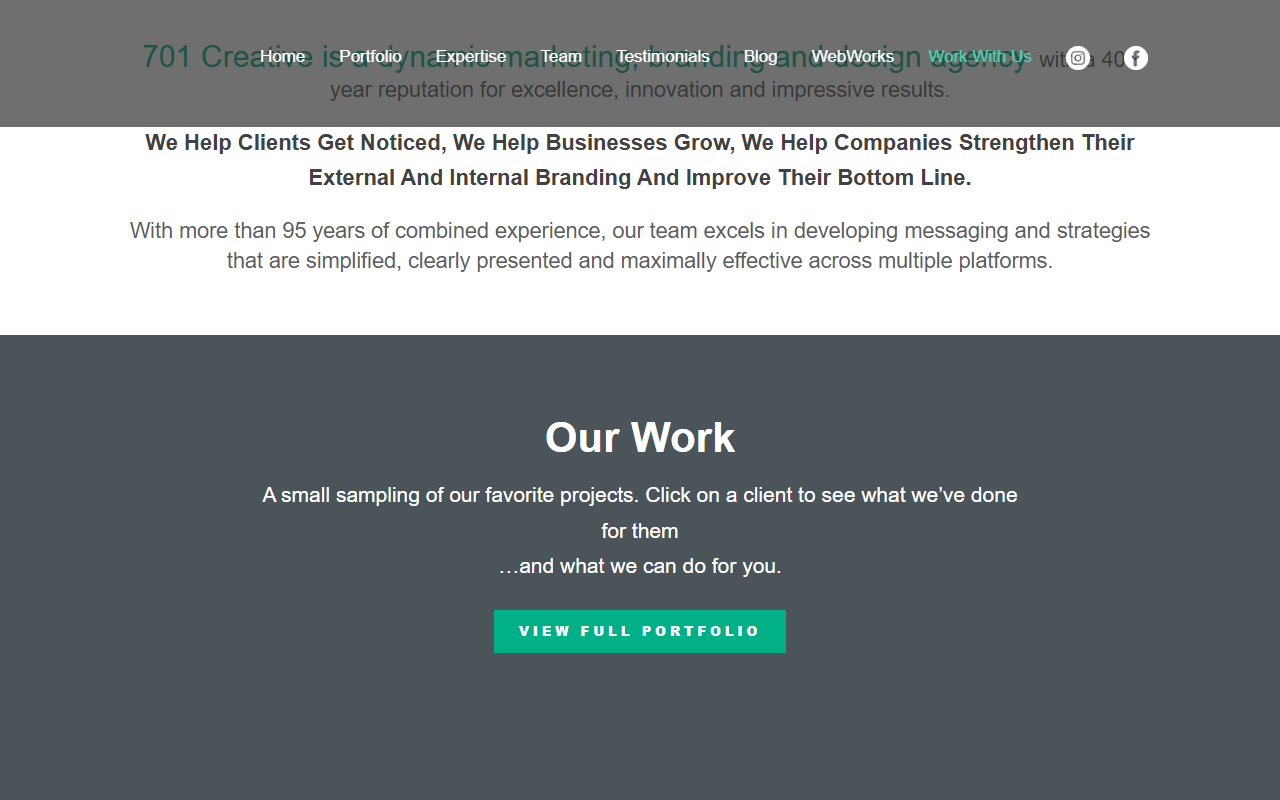 701creative.com screenshot