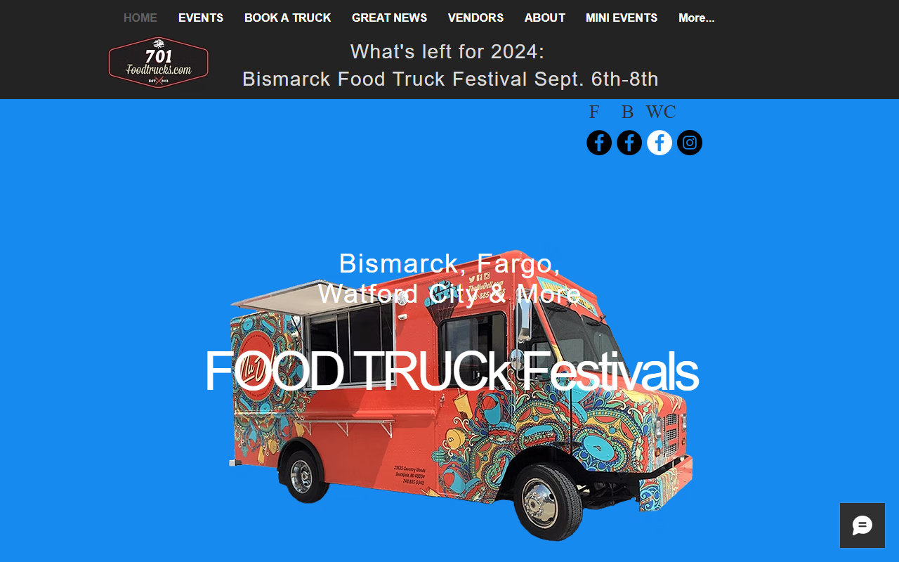 701foodtrucks.com screenshot