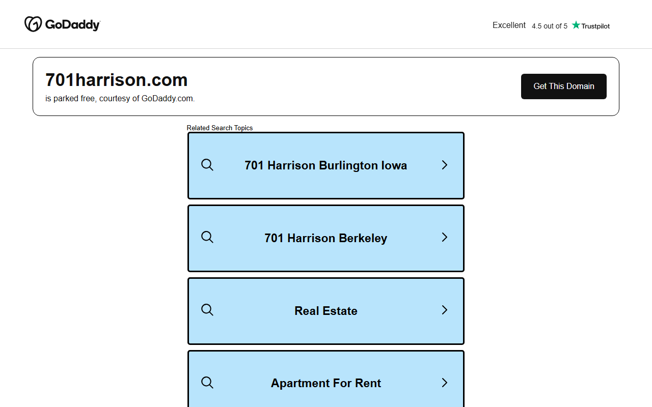 701harrison.com screenshot