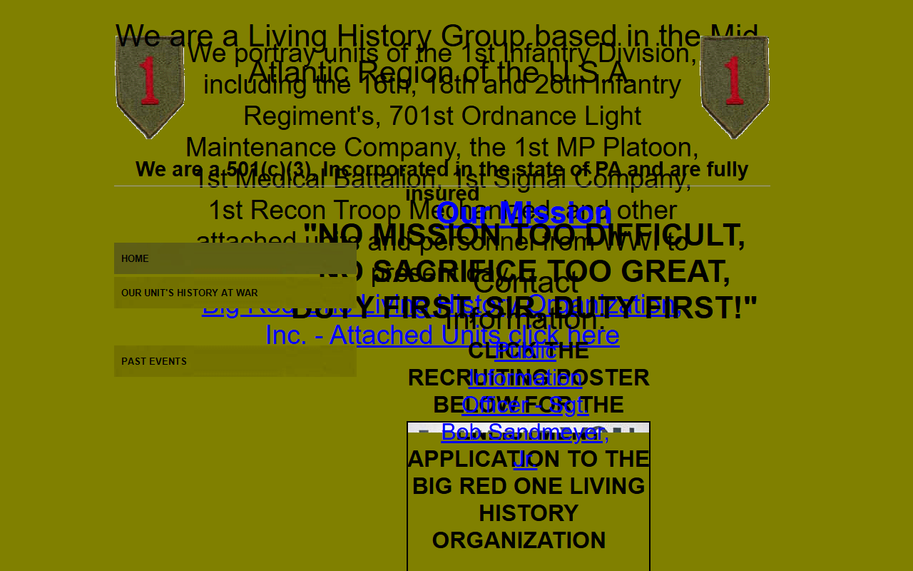 701ordmaint.com screenshot
