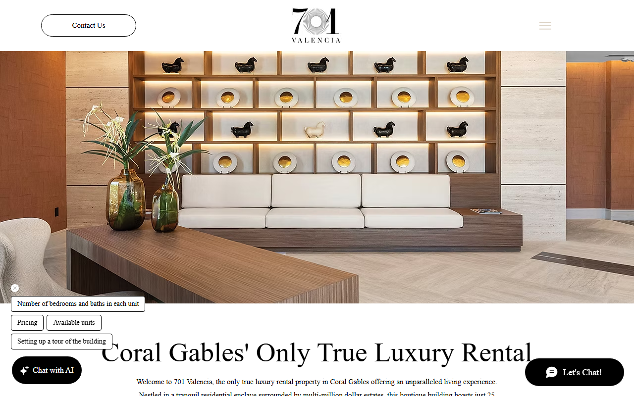 701valencia.com screenshot