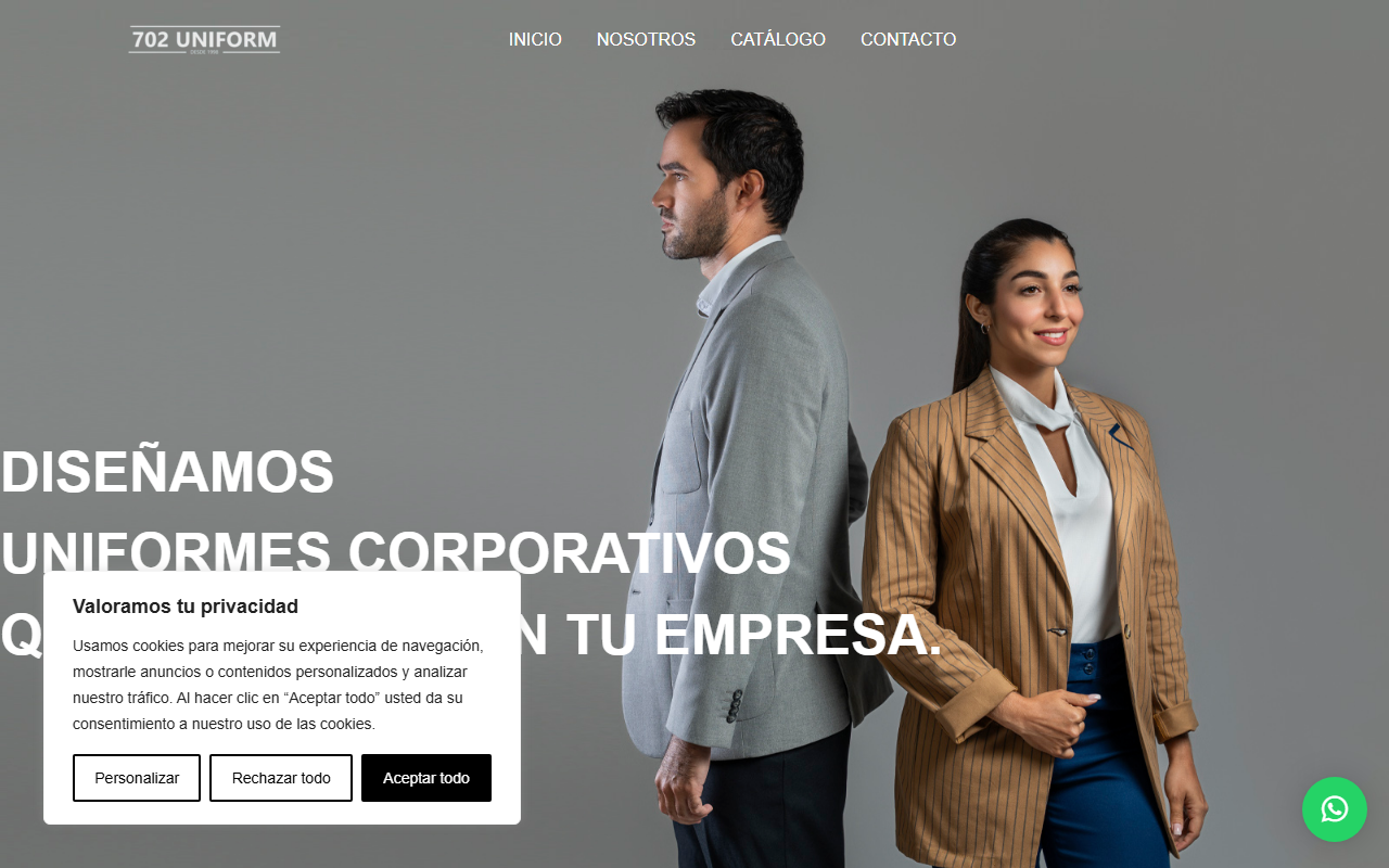702-uniform.com screenshot