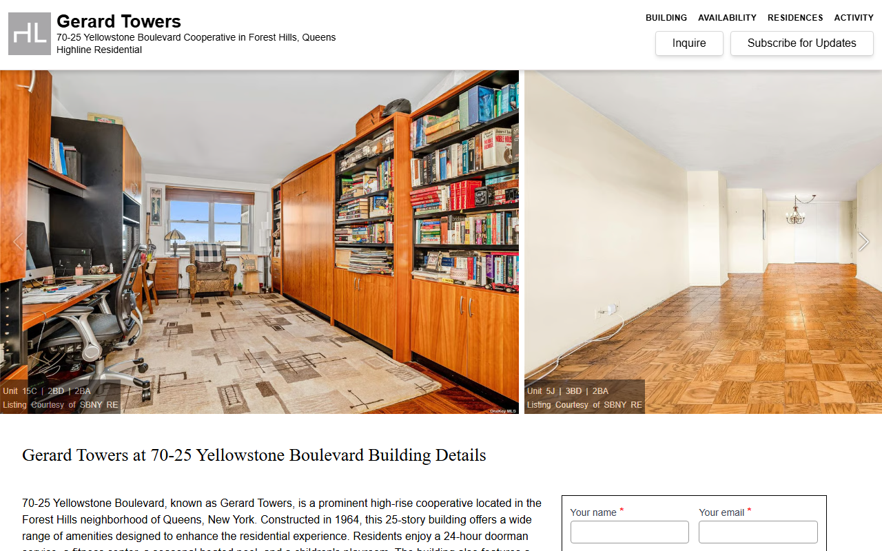 7025gerardtowers.com screenshot