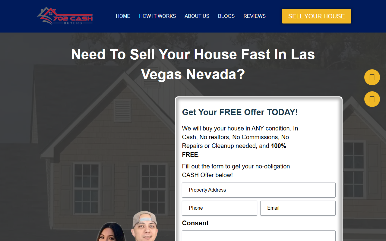 702cashbuyers.com screenshot