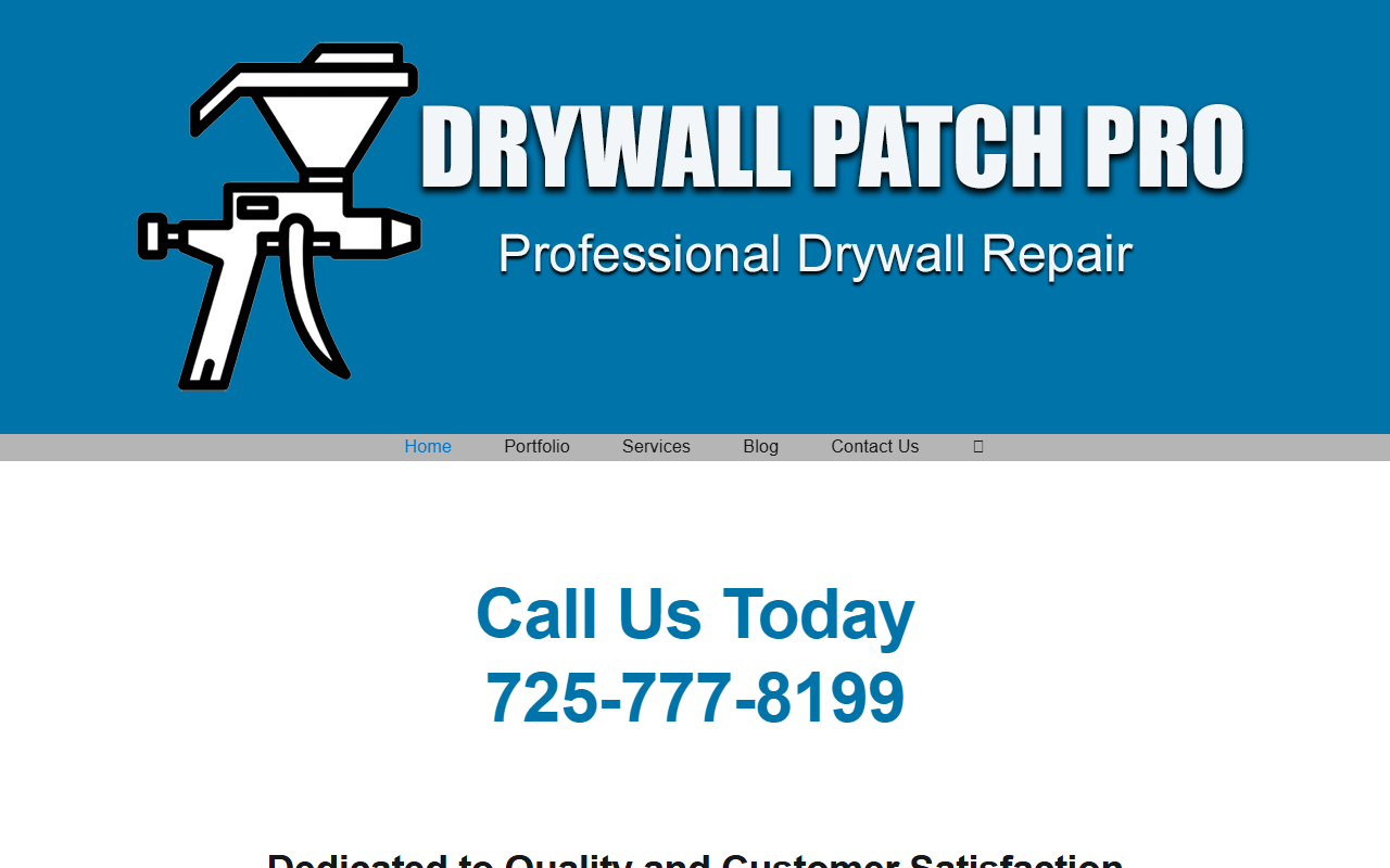 702drywall.com screenshot