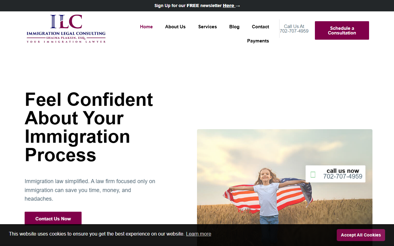 702immigration.com screenshot