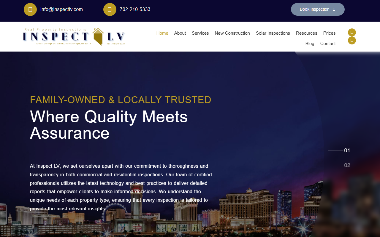 702inspections.com screenshot