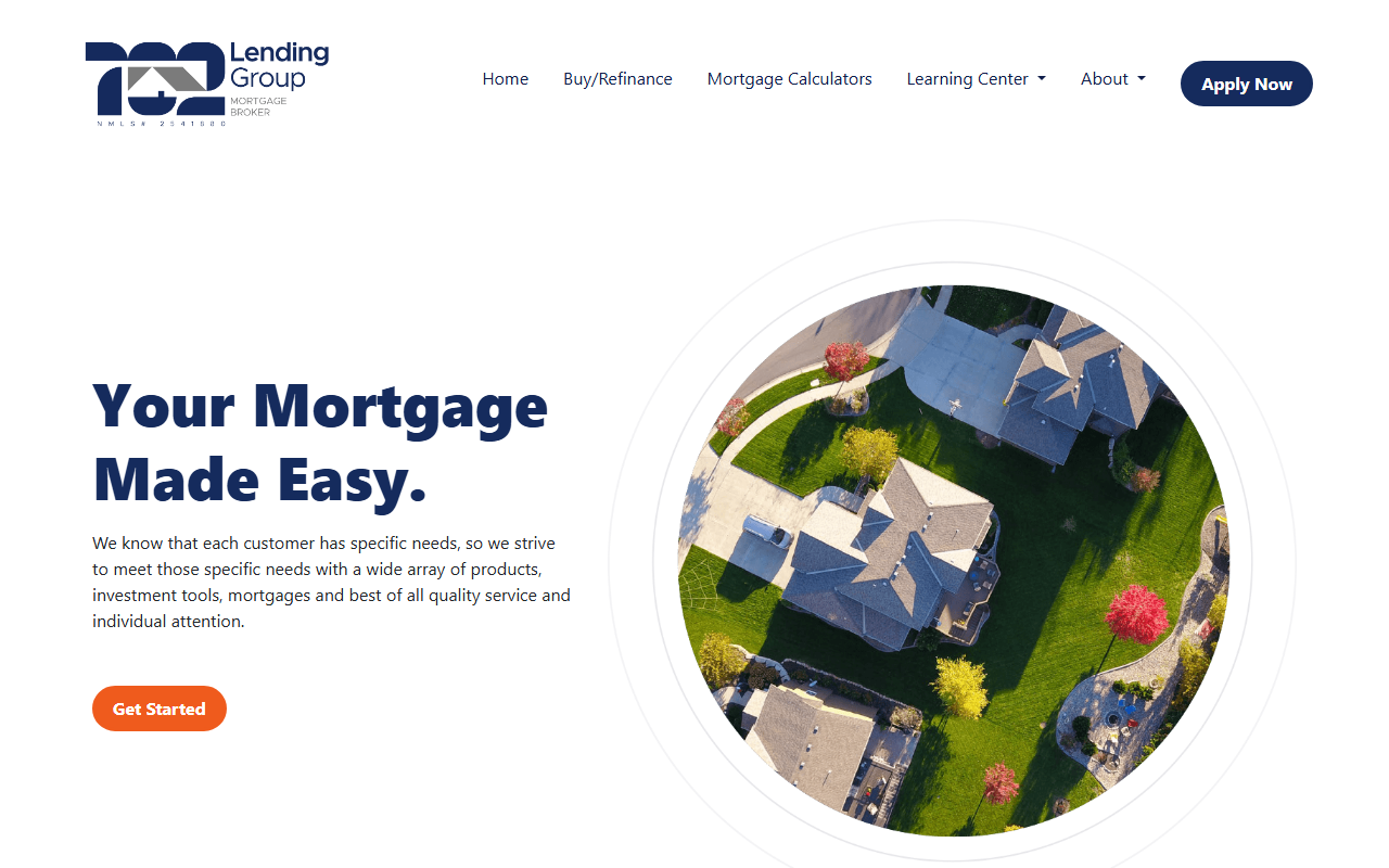 702lendinggroup.com screenshot