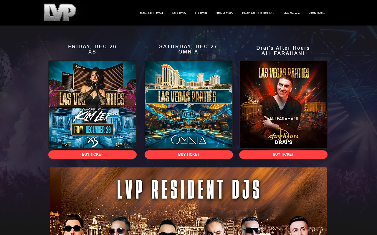 702parties.com screenshot