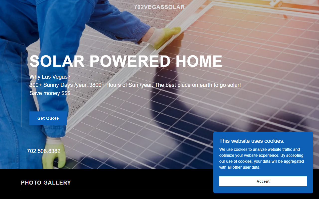 702vegassolar.com screenshot