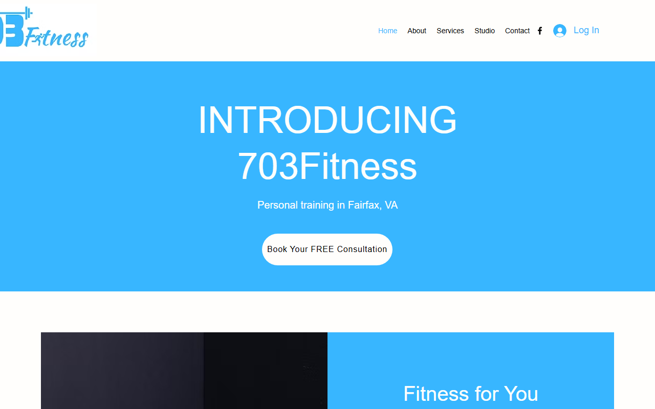 703fitness.com screenshot