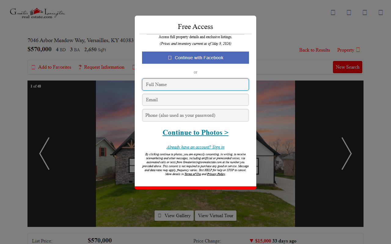 7046arbormeadow.com screenshot