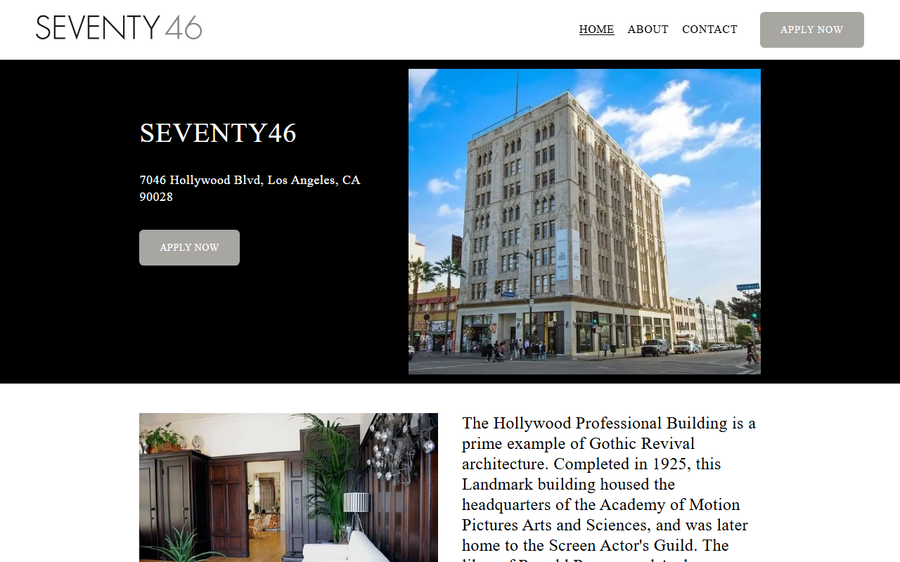 7046hollywood.com screenshot