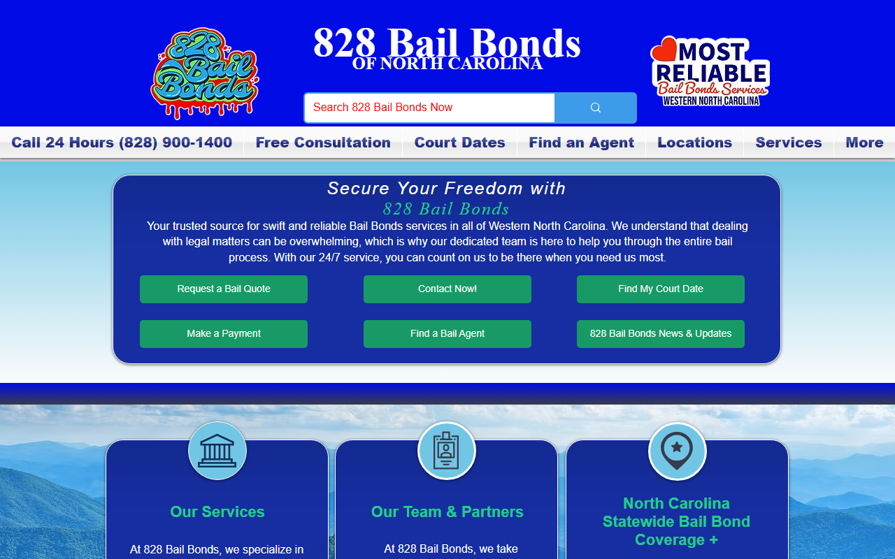 704bailbonds.com screenshot