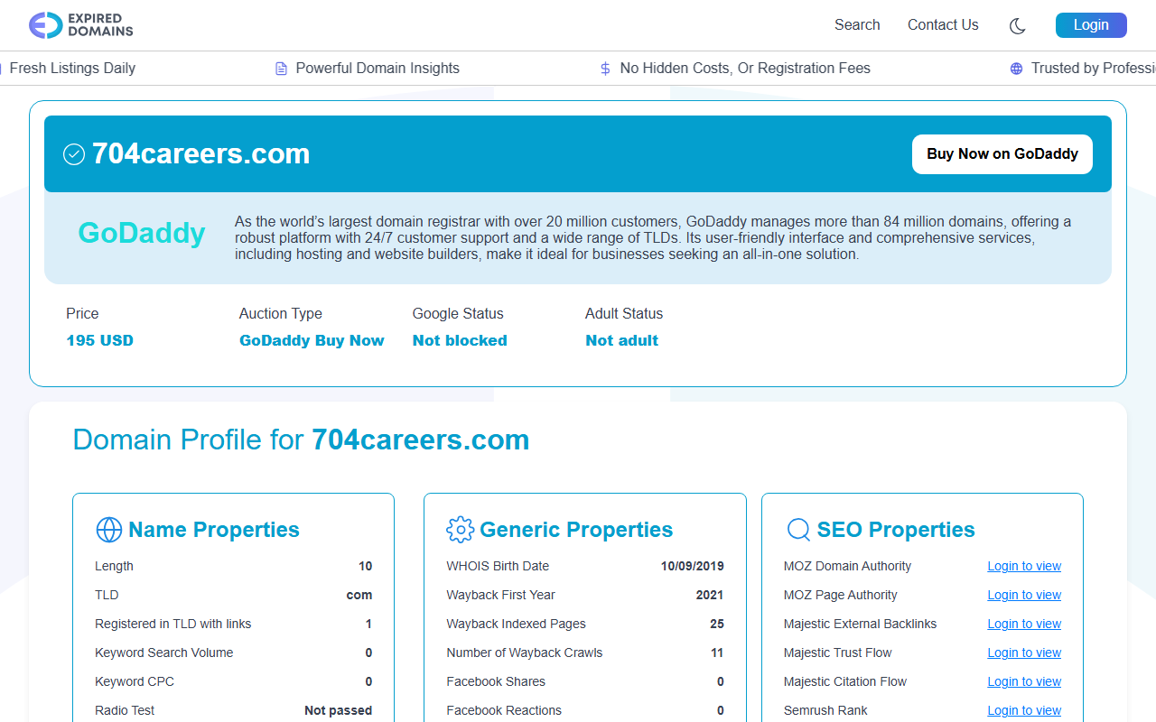 704careers.com screenshot