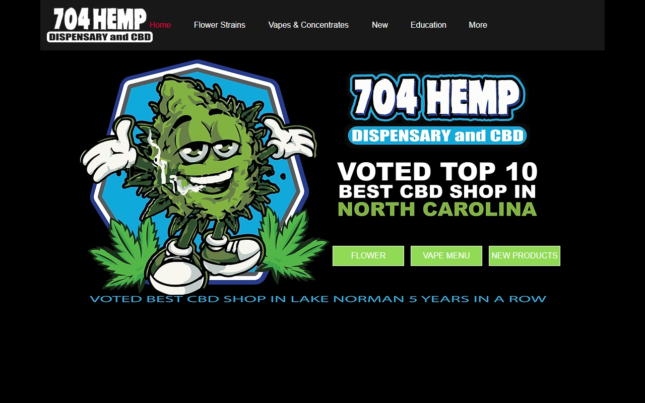704hempshopuse.com screenshot