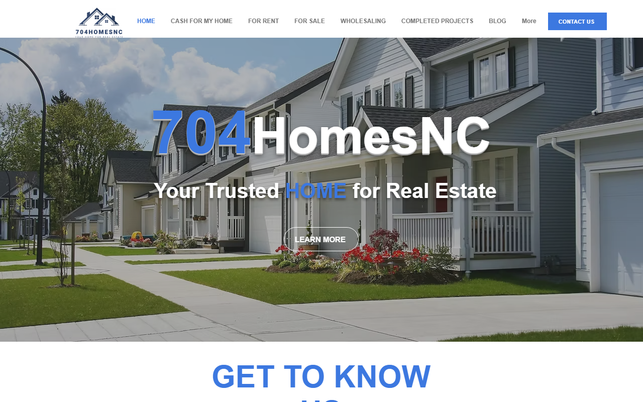 704homesnc.com screenshot