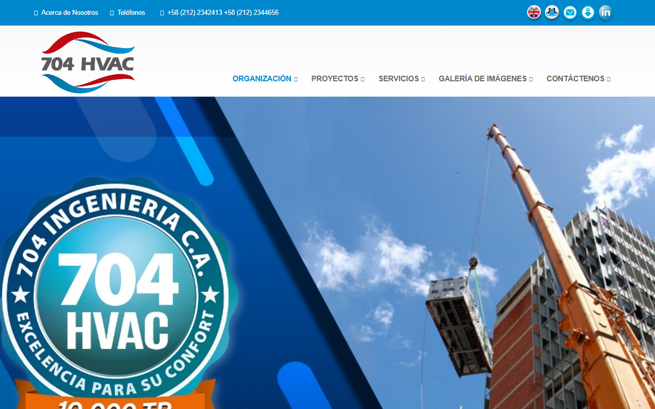 704ingenieria.com screenshot