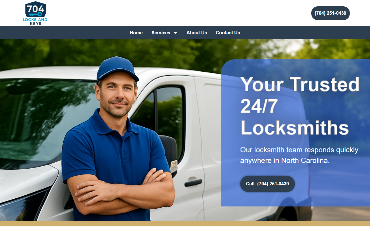 704locksandkeys.com screenshot
