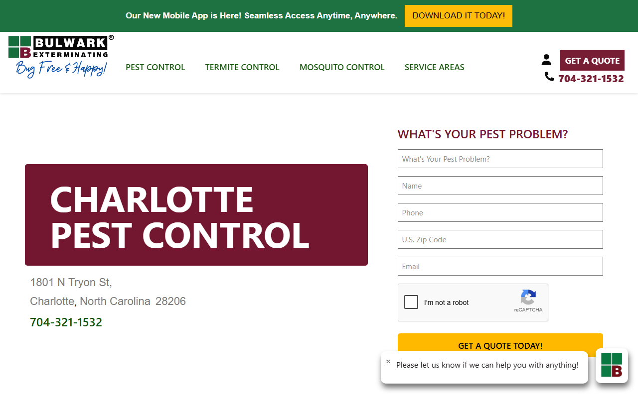 704pestcontrol.com screenshot