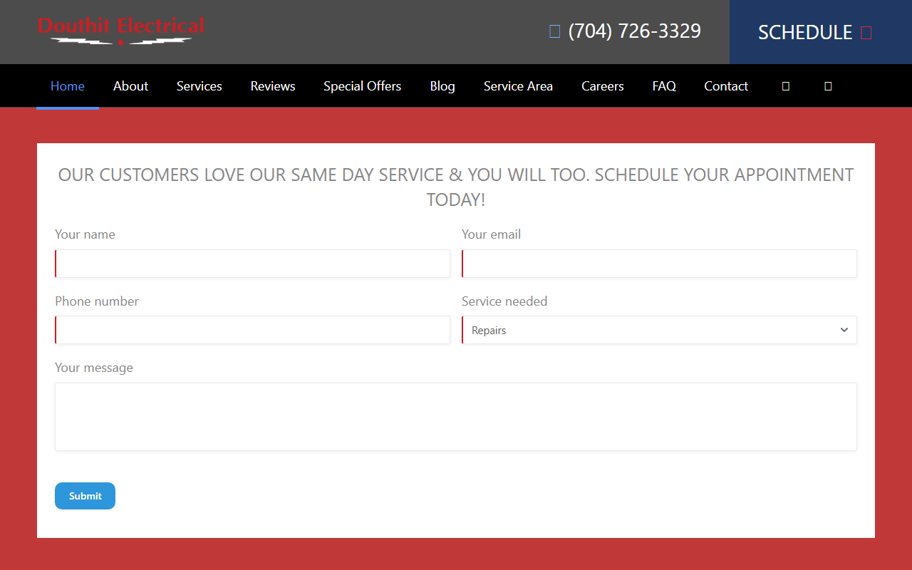 704sameday.com screenshot