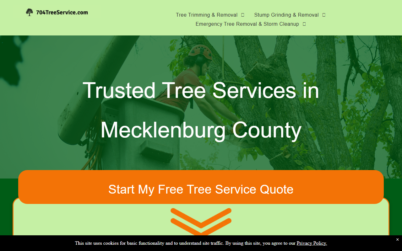 704treeservice.com screenshot