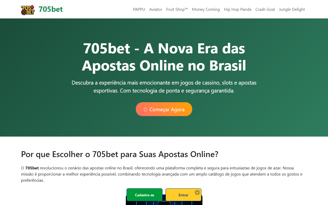 705betjogo.com screenshot