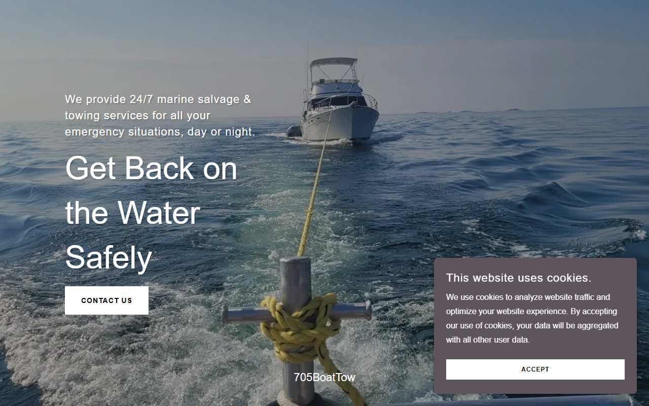 705boattow.com screenshot