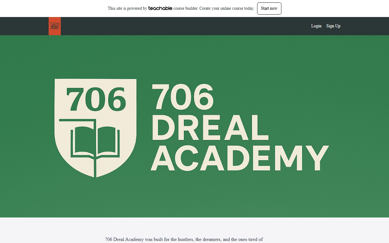 706drealacademy.com screenshot