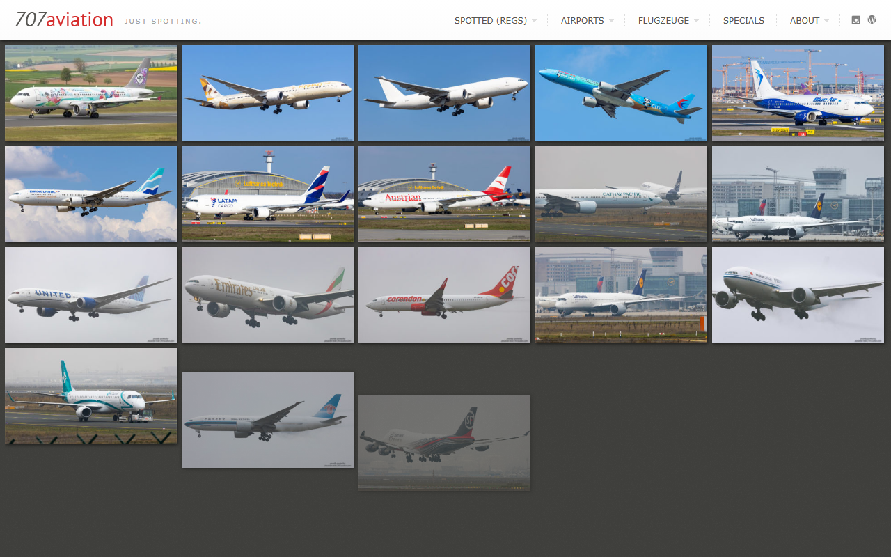 707aviation.com screenshot