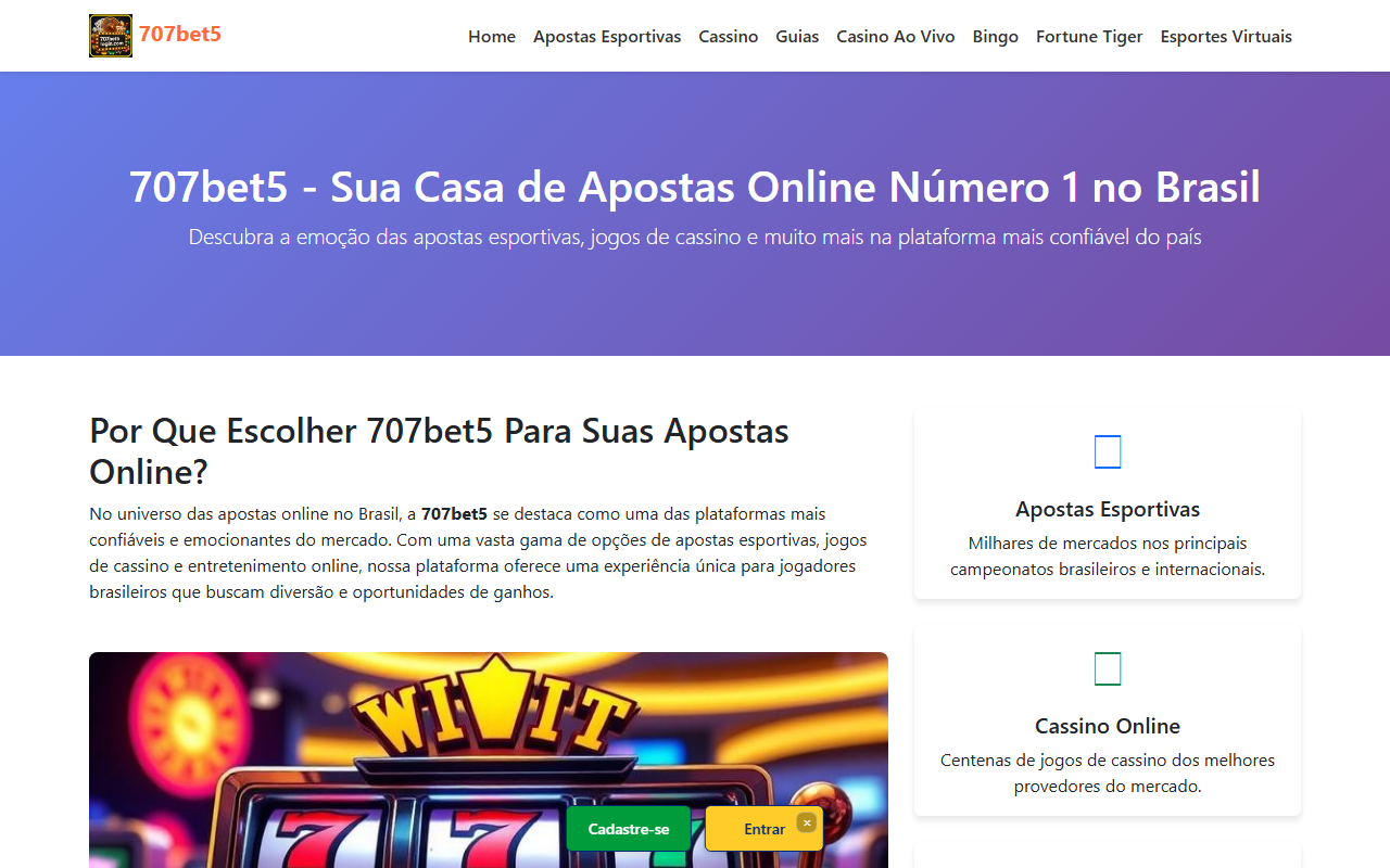 707bet5login.com screenshot