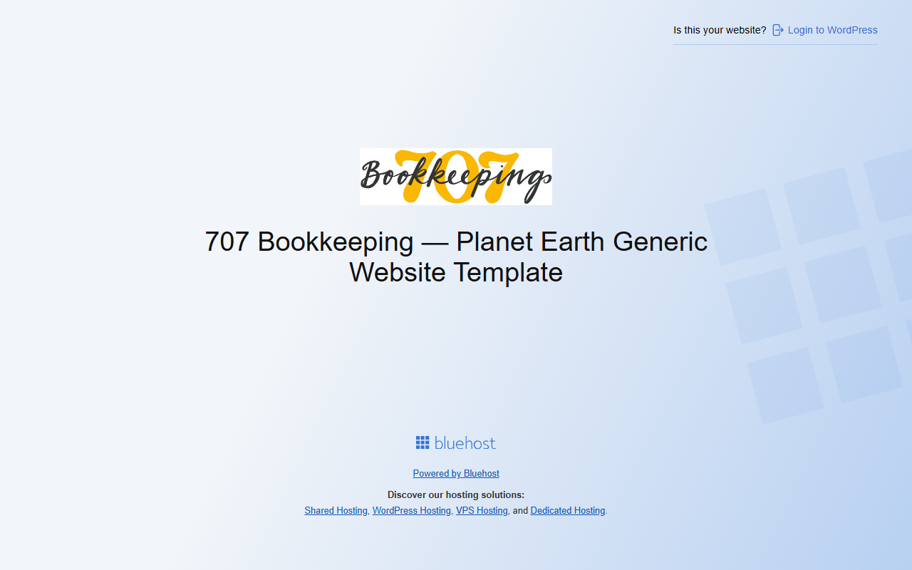 707bookkeeping.com screenshot