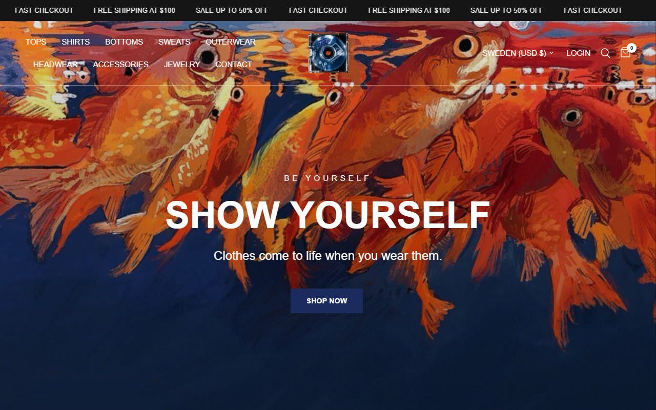 707clothing.com screenshot