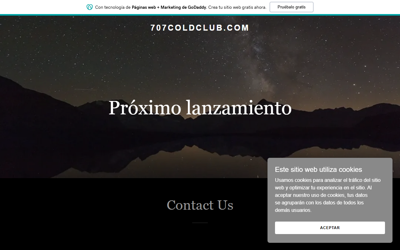 707coldclub.com screenshot