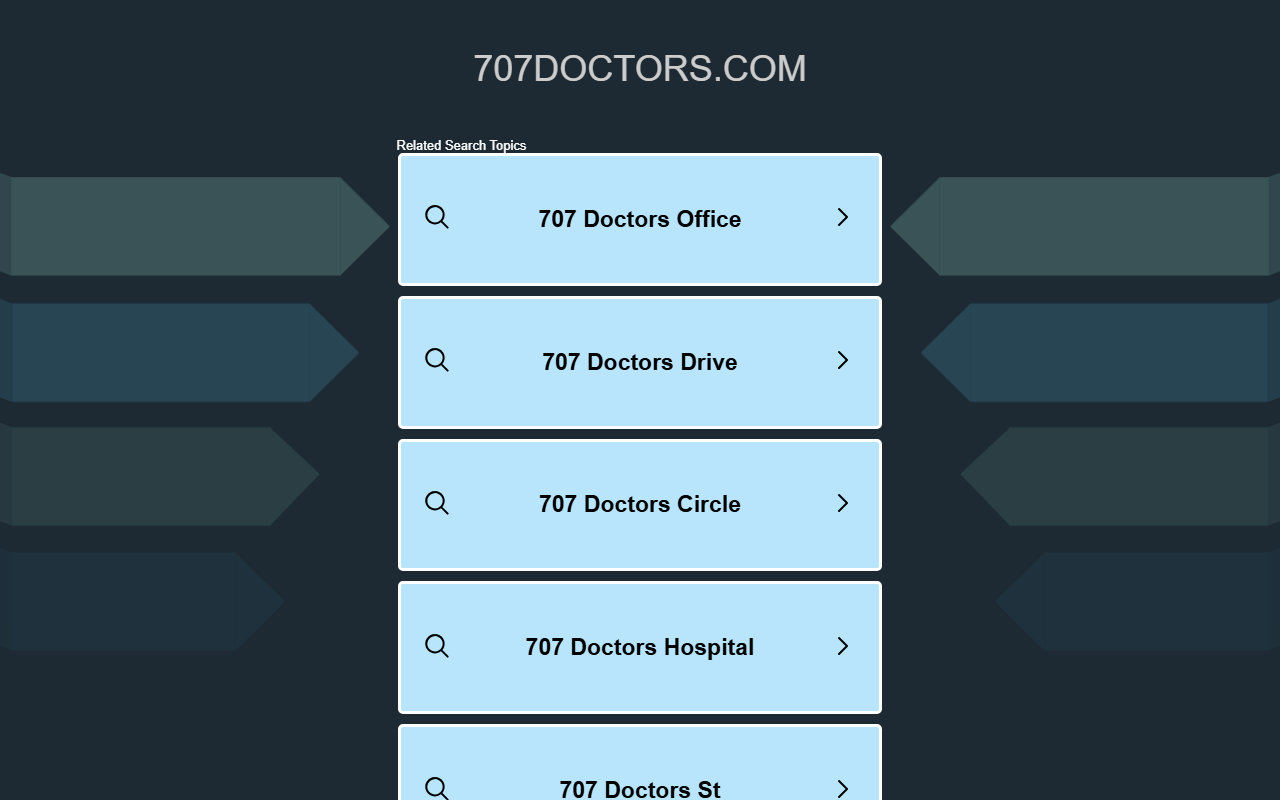 707doctors.com screenshot