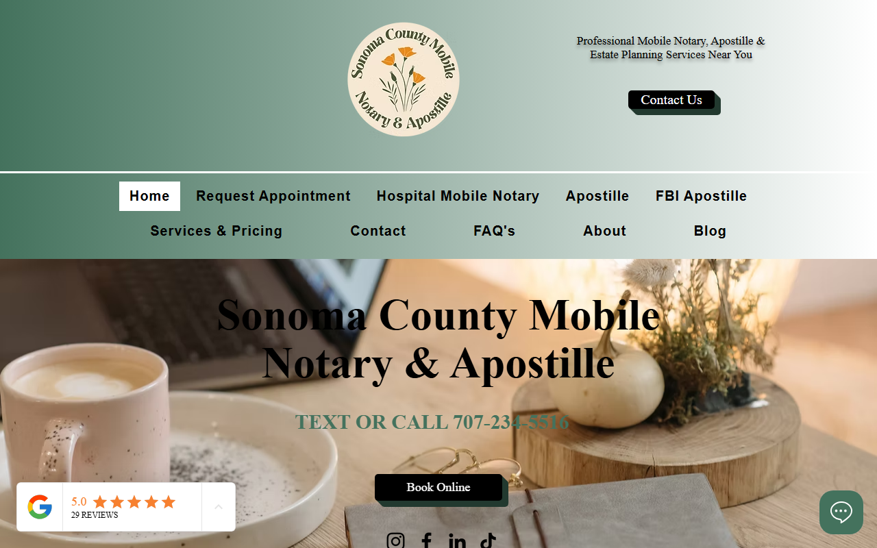 707mobilenotary.com screenshot