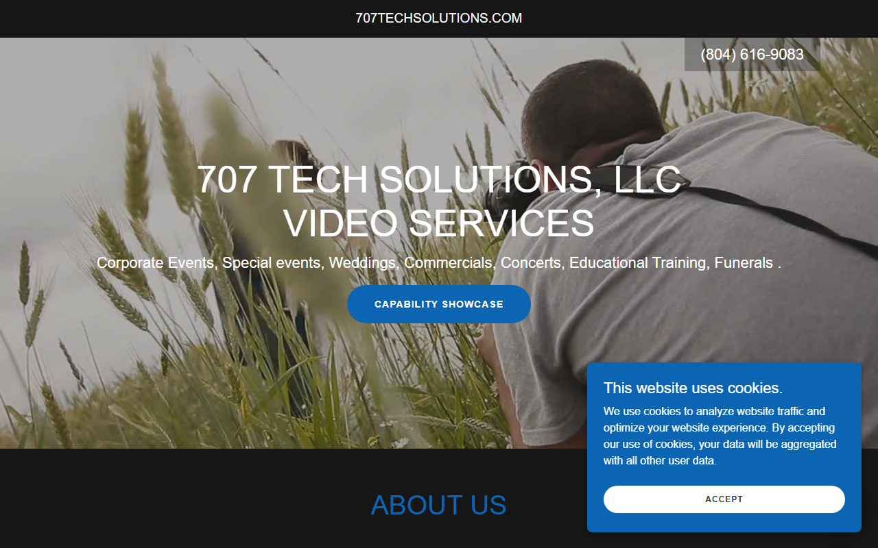 707techsolutions.com screenshot