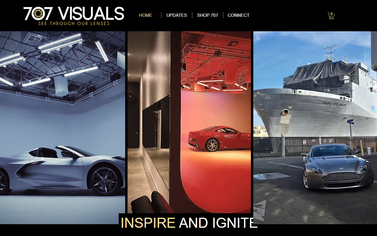 707visuals.com screenshot